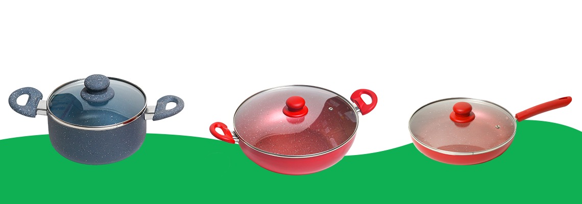 Advantages of cooking food in Asal’s Non-Stick Cookware